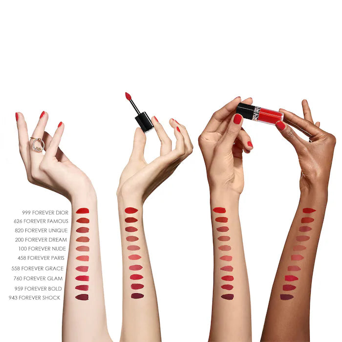 CHRISTIAN DIOR ROUGE DIOR FOREVER LIQUID TRANSFER PROOF (458 FOREVER PARIS)