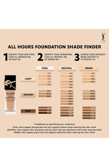 YVES SAINT LAURENT ALL HOUR FOUNDATION (LC6)