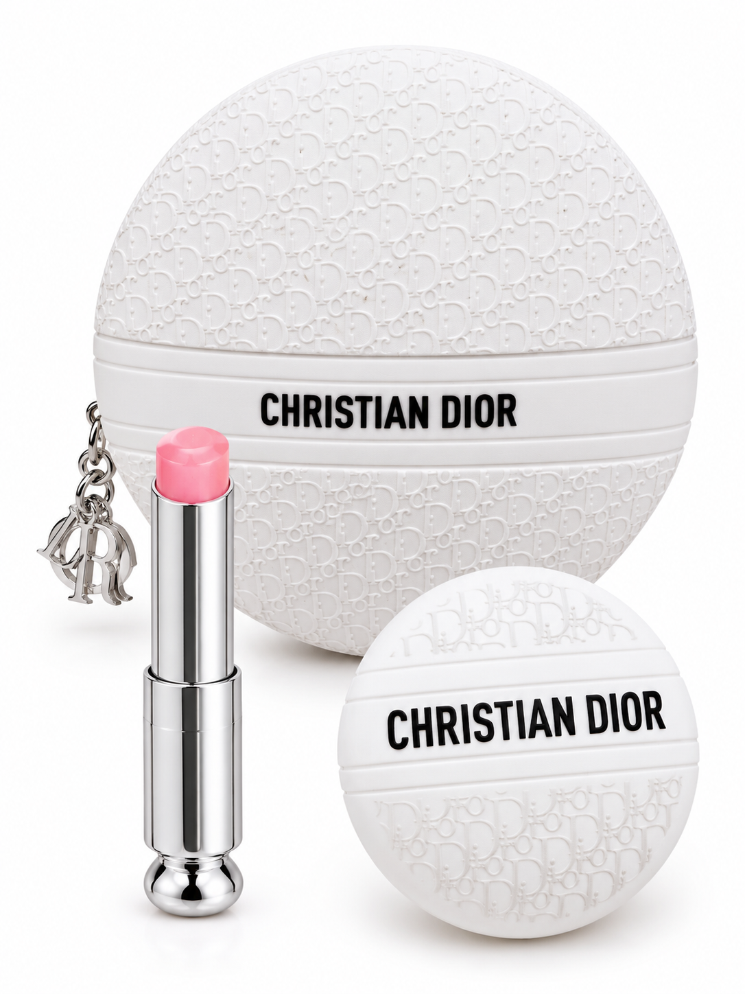 Christian Dior Limited edition Kit With Hand Cream And Round Bag