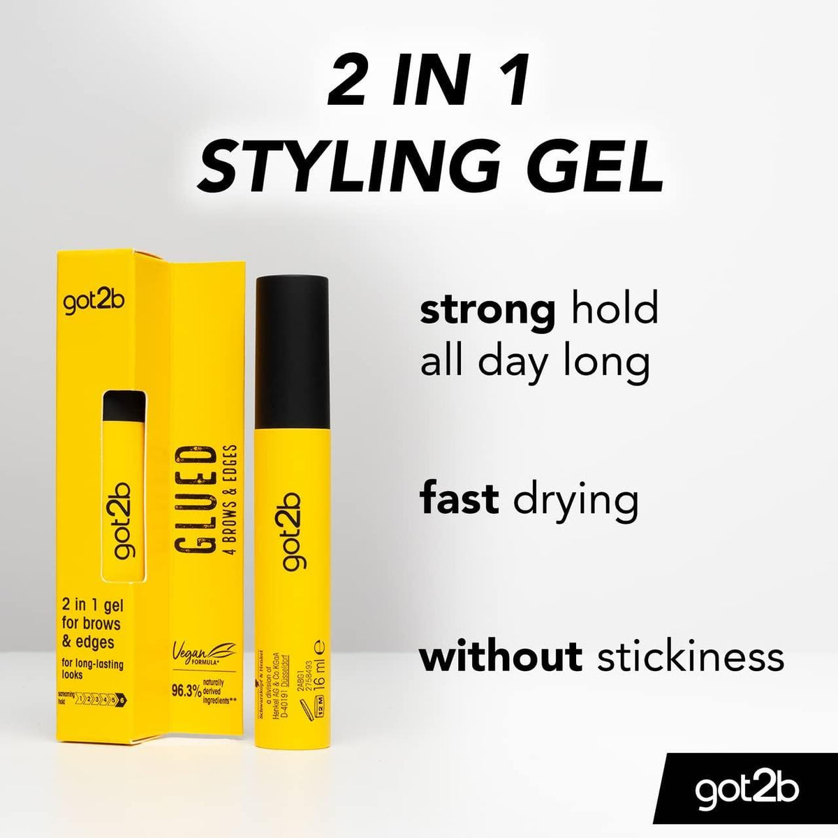 Got2B Schwarzkopf Glued For Brows & Edges transparent