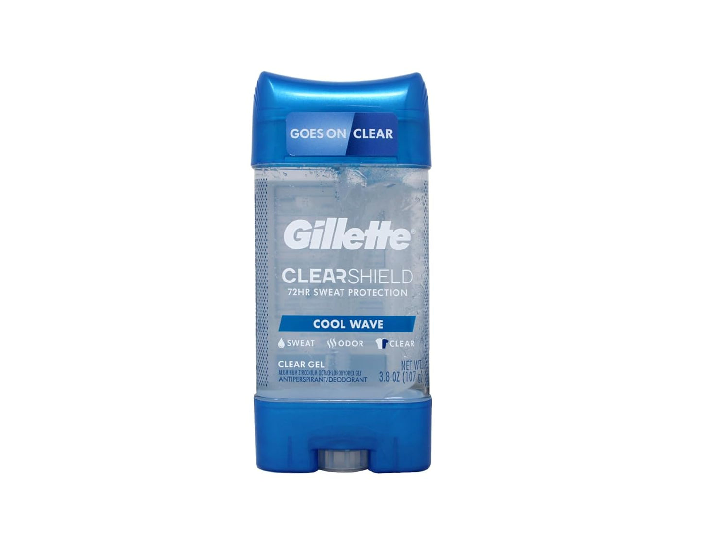 GILETTE CLEARSHIELD 72H SWEAT PROTECTION