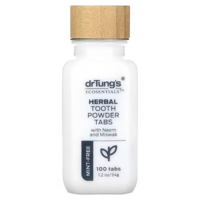 DR.TUNGS HERBAL TOOTHPAST TABLET FLORIDE FREE (MINT-FREE)