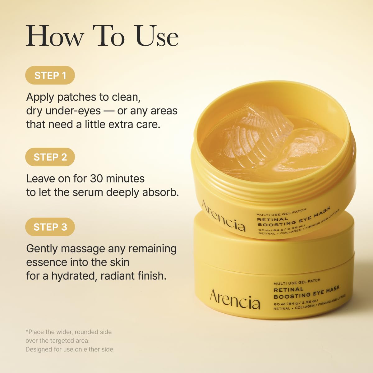 ARENCIA FIRMING AND LIFTING RETINAL BOOSTING ETE MASK