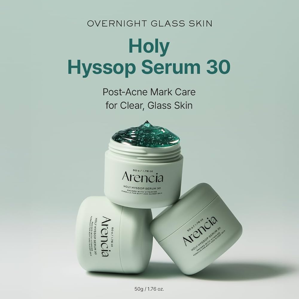 ARENCIA HOLY HYSSOP SERUM 12 PACKED WITH VITAMINS (GLOWING & SOTHING)