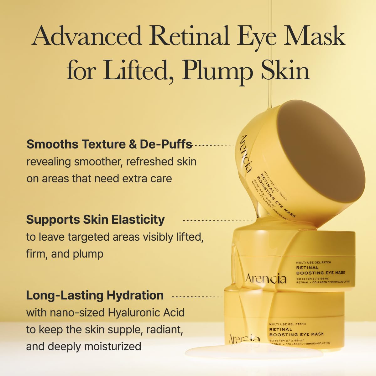 ARENCIA FIRMING AND LIFTING RETINAL BOOSTING ETE MASK