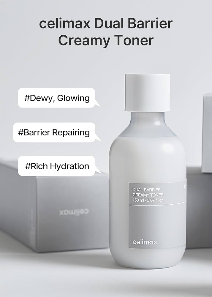 CELIMAX DUAL BARRIER CREAMY TONER FOR SENSITIVE DRY SKIN