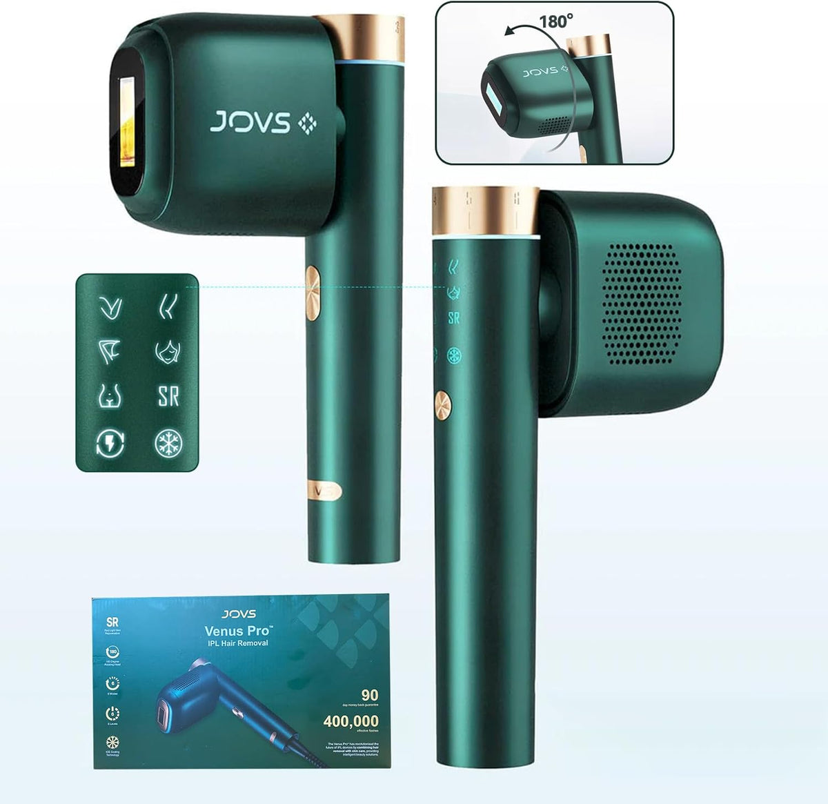 VENUS JOVS LASER HAIR REMOVAL