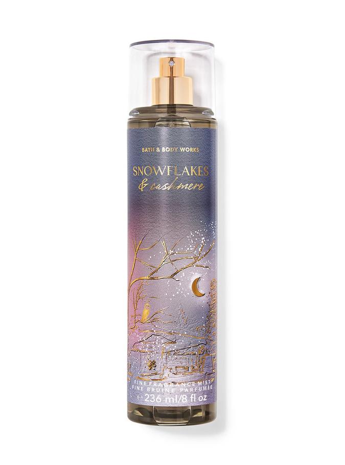 Bath & Body Works  SnowFlakes & Cashmere Fine Fragrance Mist