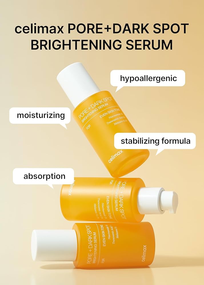CELIMAX PORE+ DARK SPOT BRIGHTENING SERUM FOR EVEN SKIN TONE