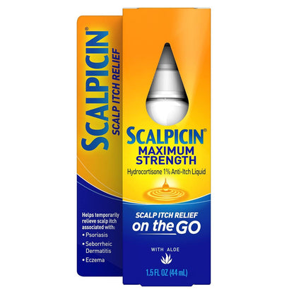 Scalpicin Scalp Itch Relief Hydrocortisone 1% Anti-Itch Liquid