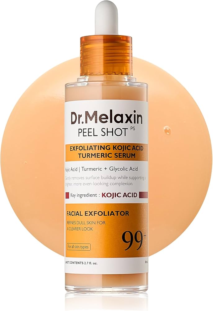 DR.MELAXIN  PEEL SHOT EXFOLIATING KOJIC ACID TURMERIC SERUM