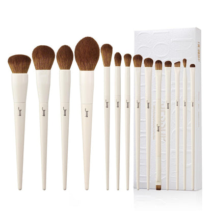 Jessup Makeup 14 Pieces Of Brushes Premium Synthetic Brush