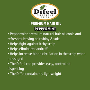 Difeel Peppermint  Premium Hair Oil With Biotin