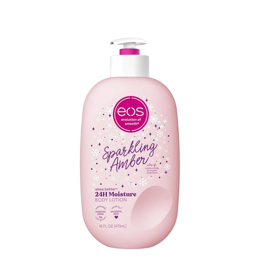 Eos Shea Butter 24 H Moisture Body Lotion (SPARKLING AMBER)