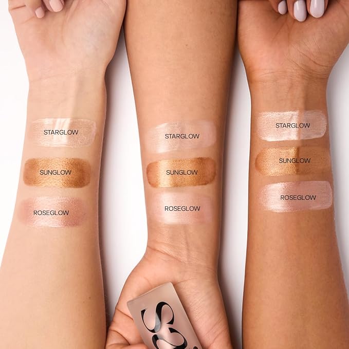 SAIE GLOWY SUPER GEL DEWY HIGHLIGHTER FLUID (ROSEGLOW)