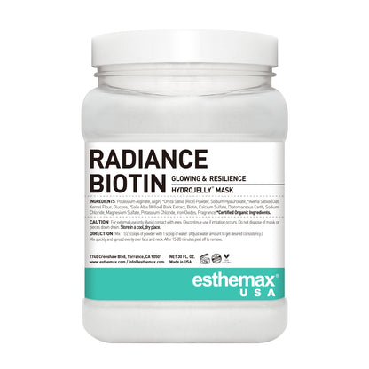 ESTHEMAX  HYDROJELLY® MASKS NATURAL (RADIANCE BIOTIN)