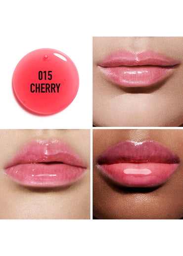 CHRISTIAN DIOR ADDICT LIP GLOW OIL HYDRATING LIP OIL HIGH SHINE GLOSS (015 CHERRY)