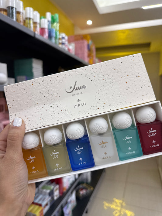 IBRAQ IBRAHIM AL QURASHI  GIFT BOX OF 6 MUSK