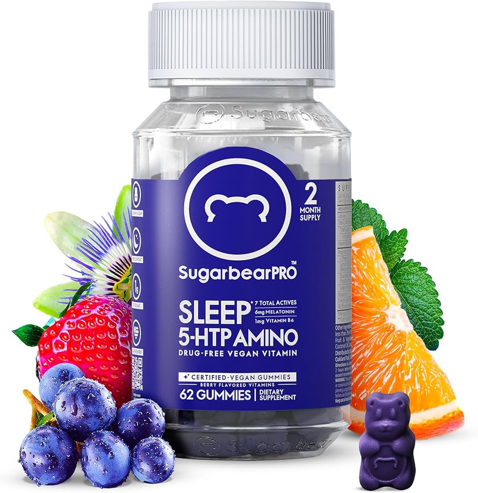 SUGARBEAR  PRO SLEEP VITAMINS NEW FORMULA (2 MONTH SUPPLY)