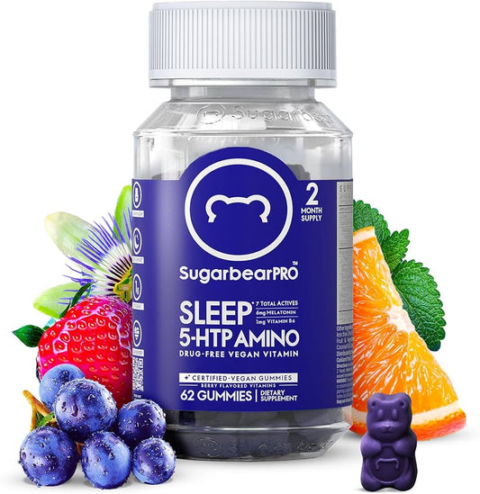 SUGARBEAR  PRO SLEEP VITAMINS NEW FORMULA (2 MONTH SUPPLY)