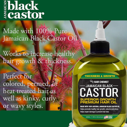 Hair Chemist Superior Growth Jamaican Black Castor Hair-210 Ml