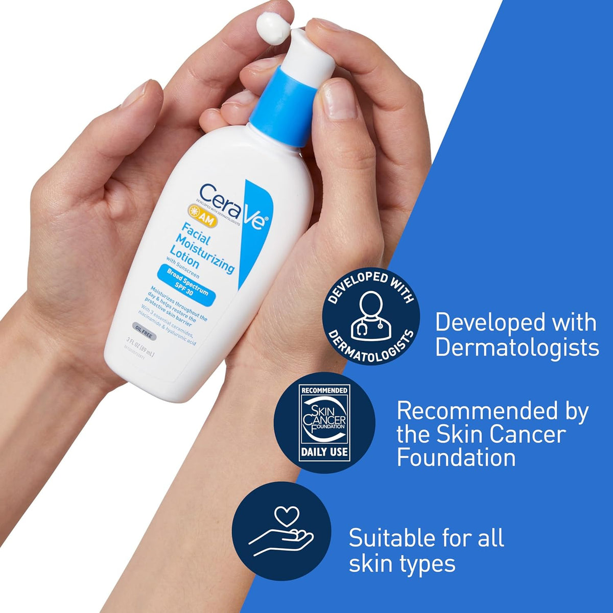 CERAVE AM FACIAL MOSITURIZING LOTION WITH SPF 30