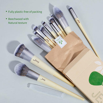 Jessup Vegan Makeup Brush Brush 12 Pieces