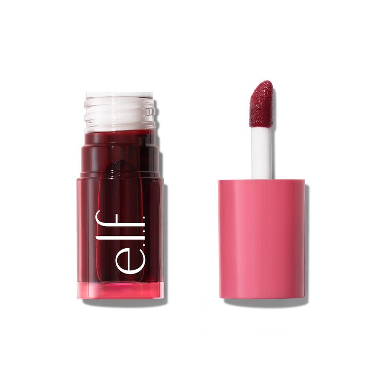 E.L.F COSMETICS SHEER FOR IT BLUSH TINT FOR LIPS AND CHEEKS (LEFT ON RED)