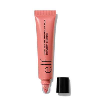 E.L.F COSMETICS GLOW REVIVER MELTING LIP BALM (STRAWBERRY SHORTCAKE)