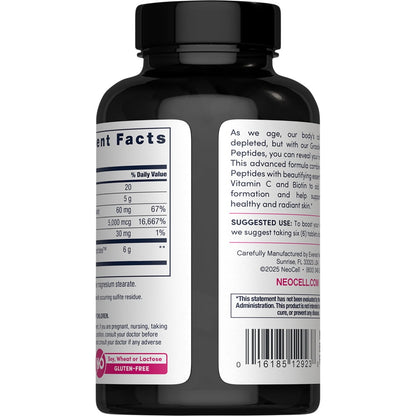 NEOCELL GRASSFED COLLAGEN PEPTIDES VITAMIN C AND BIOTIN
