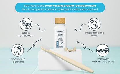 DR.TUNGS HERBAL TOOTHPAST TABLET FLORIDE FREE (MINT-FREE)