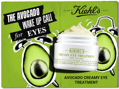 Kiehl's Since 1851  Avocado Eye Cream for Brightening & Depuffing