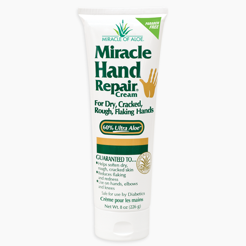 Miracle of Aloe Miracle Hand Repair Cream 4oz. Tube