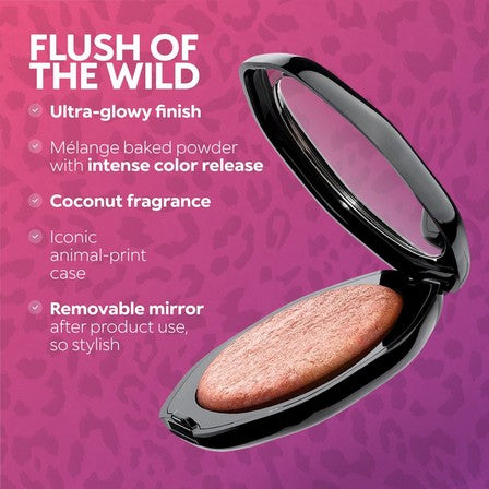 KIKO MILANO X JUST CAVALLI FUSION GLOW BLUSH (01 SUNLIT MOCHA)