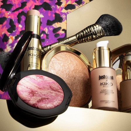 KIKO MILANO X JUST CAVALLI FUSION GLOW BLUSH (01 SUNLIT MOCHA)