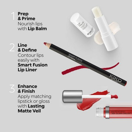 KIKO MILANO SMART FUSION LIP PENCIL (29 PEARLY MAUVE)