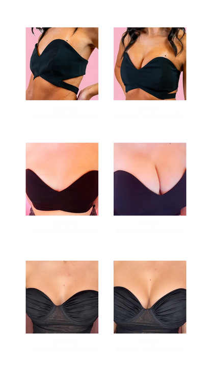 BOOBY TAPE BOOST DOUBLE SIDED ADHESIVE PUSH UP INSERT (1 PAIR)