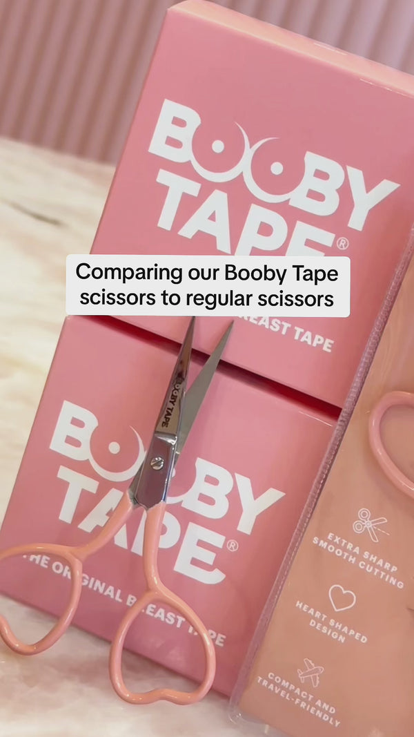 BOOBY TAPE MINI SCISSORS