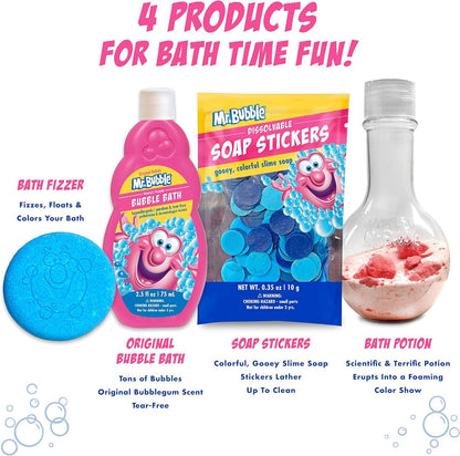 Mr Bubble Ultimate Pack Of Bath Time Fun 4 Favorites (1Pack)