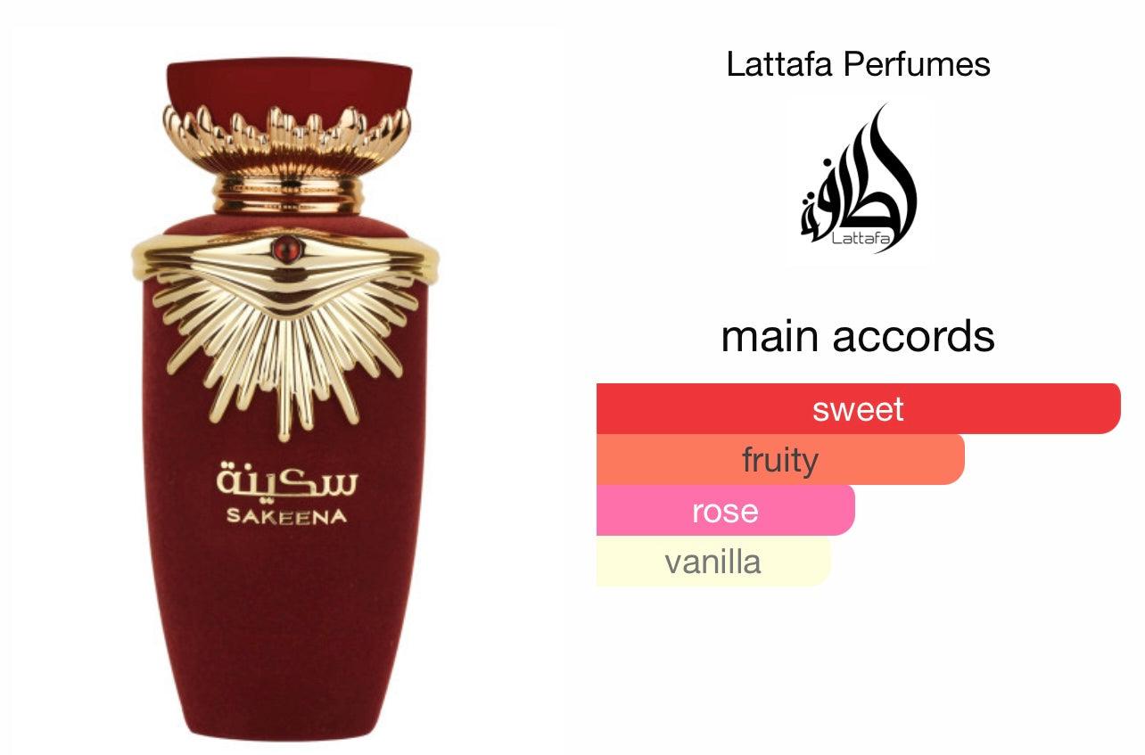 Lattafa Perfume Sakeena Eau De Parfum For Women