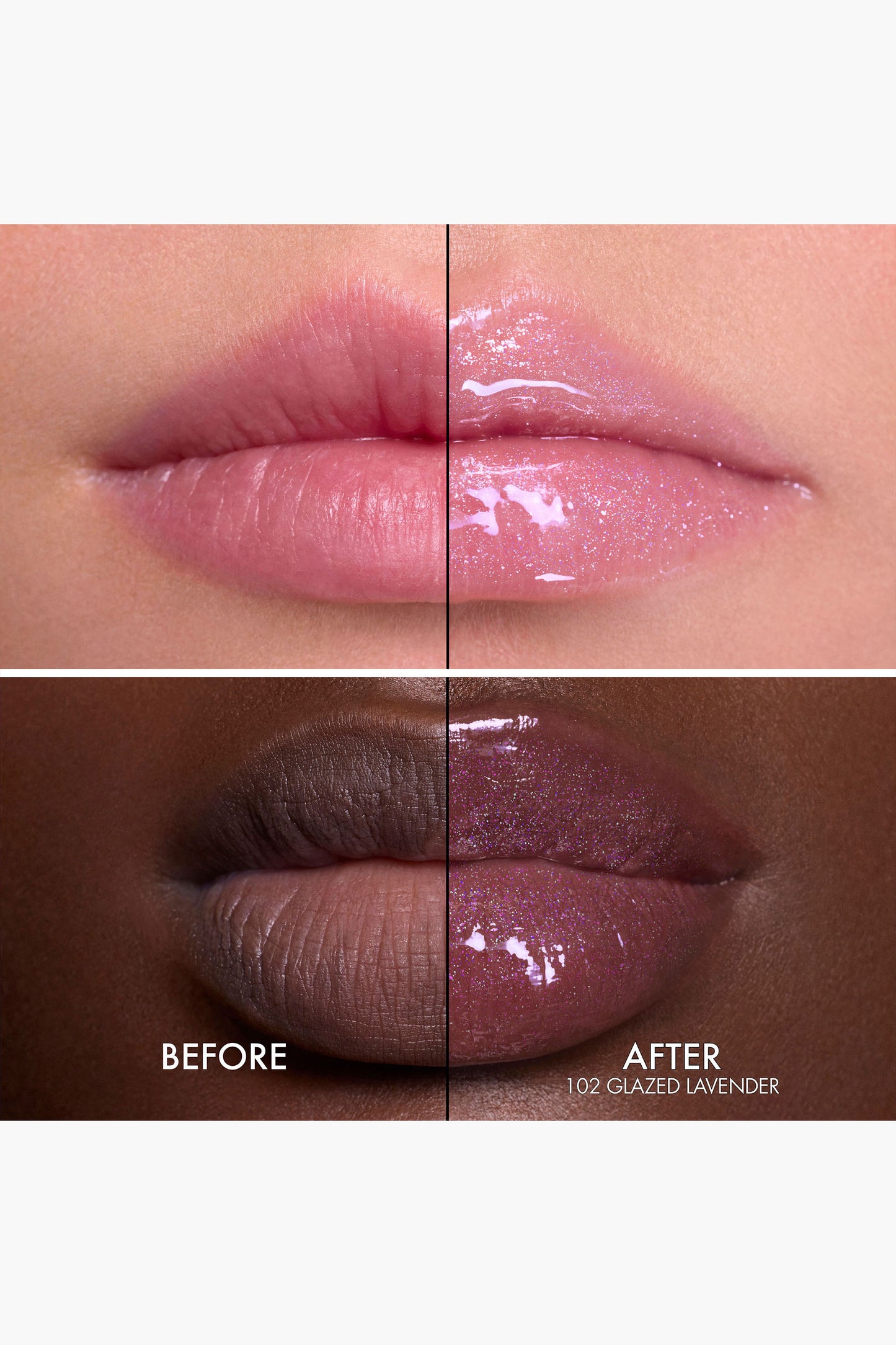 CHRISTIAN DIOR ADDICT LIP GLOW BUTTER (102-GLAZED LAVENDER)