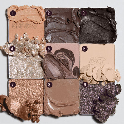 HUDA BEAUTY CREAMY OBSESSIONS EYESHADOW PALETTE (NEUTRAL BROWN CREAMY OBSESSIONS)