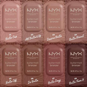 Nyx Professional Makeup Buttermelt Bronzer (Butta Biscuit)