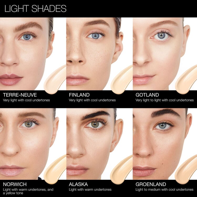 NARS COSMETICS PURE RADIANT TINTED MOISTURIZER (LIGHT 1 FINLAND)