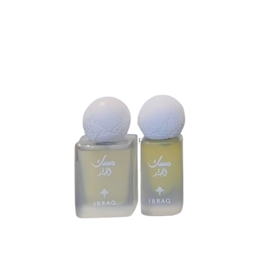 IBRAQ IBRAHIM AL QURASHI SPECIAL MUSK AL FAJR SET PERFUME AND OIL
