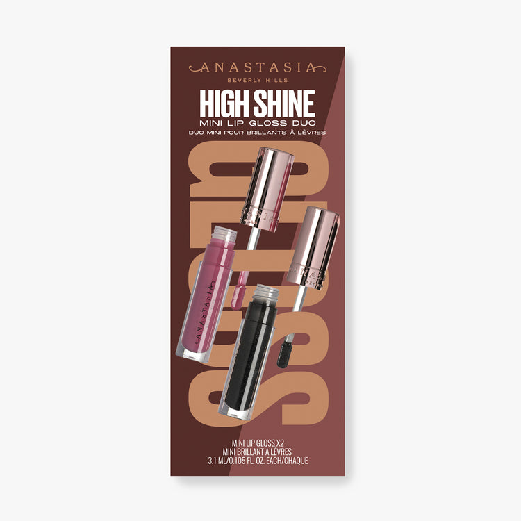 ANASTASIA BEVERLY HILLS HIGH SHINE MINI LIP GLOSS DUO  (PULS+ PHANTO)