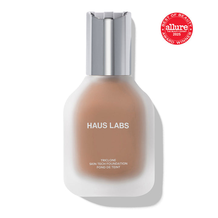 HAUS LABS BY LADY GAGA  TRICLONE SKIN TECH MEDIUM COVERAGE FOUNDATION WITH FERMENTED ARNICA (280 Light Medium Neutral )