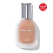 HAUS LABS BY LADY GAGA  TRICLONE SKIN TECH MEDIUM COVERAGE FOUNDATION WITH FERMENTED ARNICA (210 Light Medium Neutral)