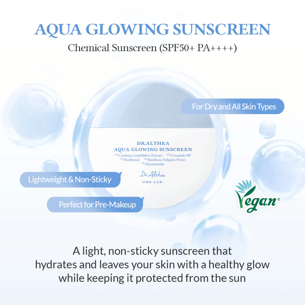 DR.ALTHEA AQUA GLOWING SUNSCREEN SPF 50