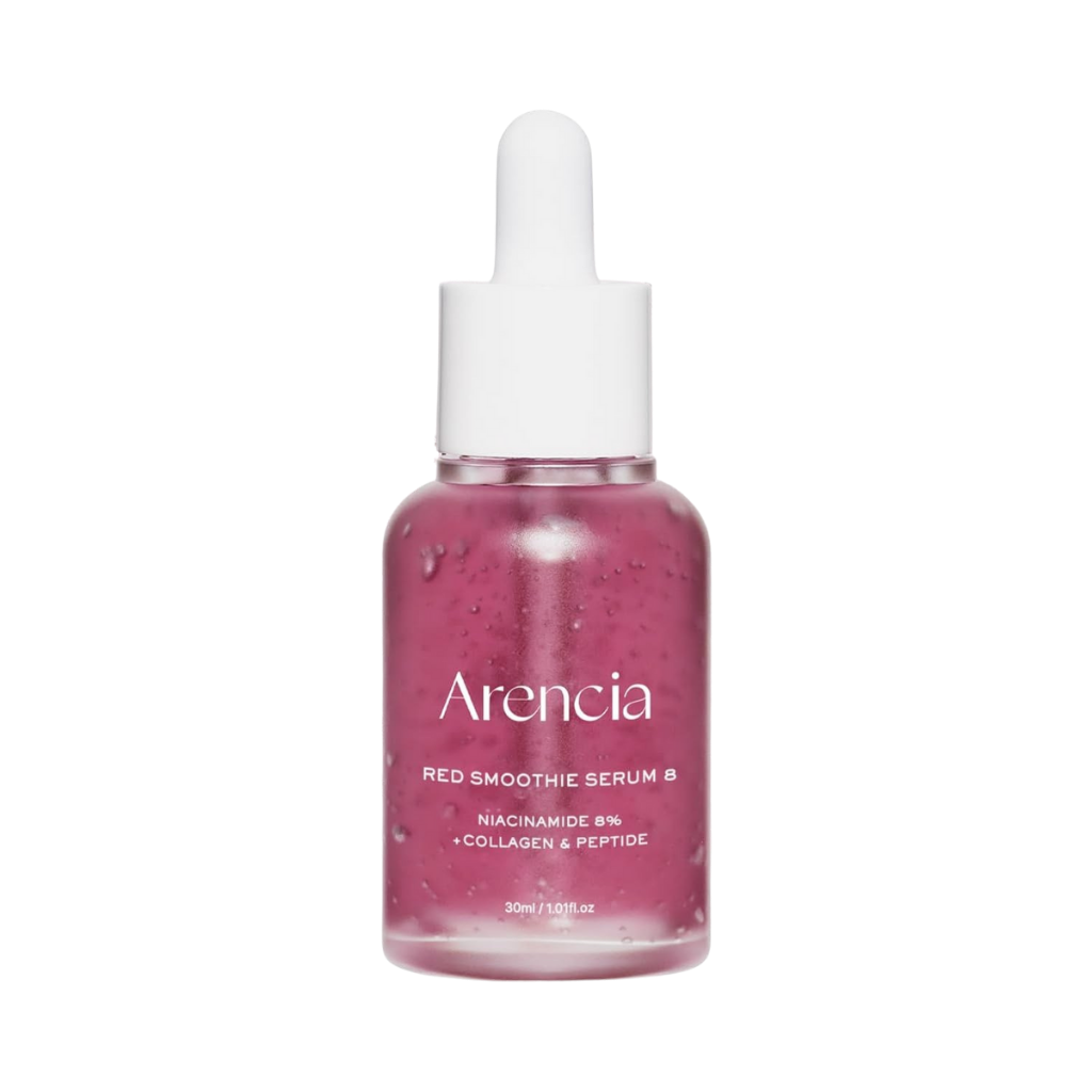 ARENCIA RED SMOOTHIE SERUM 8 NIACINIMIDE 8% + COLLAGEN + PEPTIDE